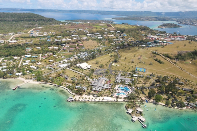 Vanuatu coastline
