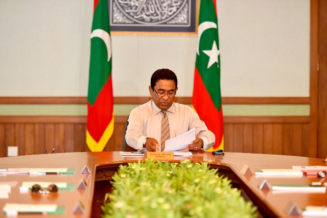 President Abdulla Yameen