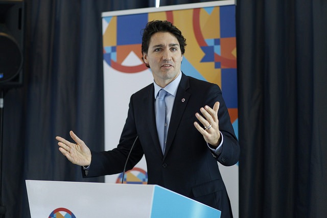 Justin Trudeau at Malta CHOGM