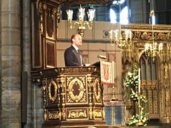 Joseph Muscat at Westminster Abbey