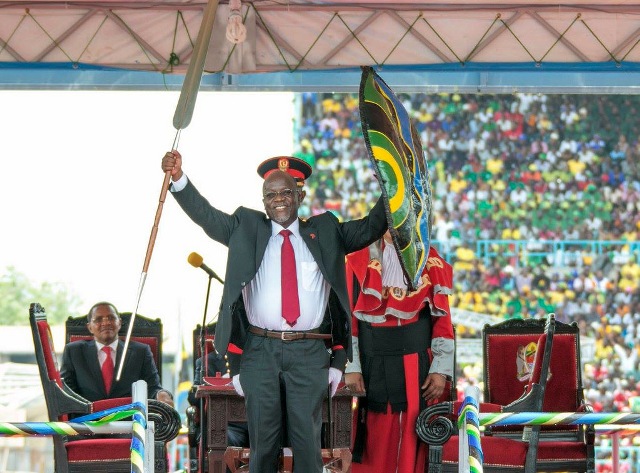 Swearing in of President of Tanzania John Magufuli in November 2015