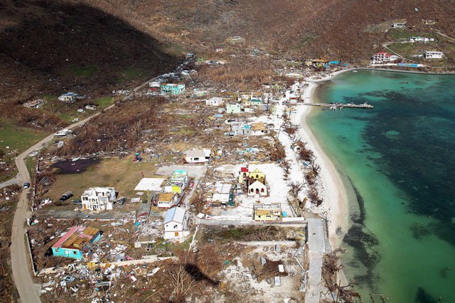 Tortola island of Jost Van Dyke (credit: UK Ministry of Defence)