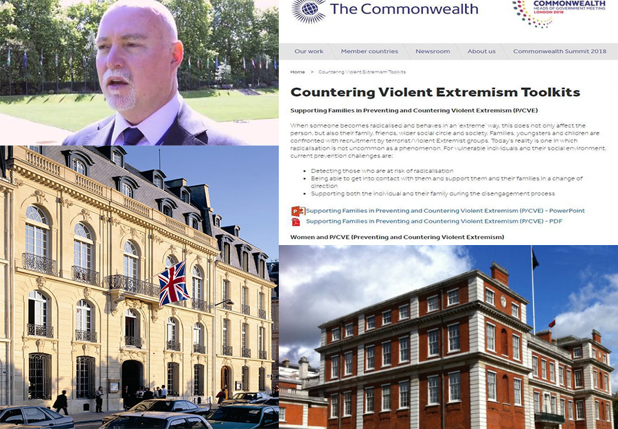 Mark Albon of the Commonwealth's CVE Unit, The Commonwealth's web page on Countering Violent Extremism, Commonwealth Secretariat and the University of London Institute in Paris