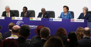 Commonwealth leaders at final CHOGM press conference