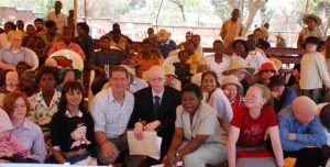 Group photo of Association of People with albinism in Malawi