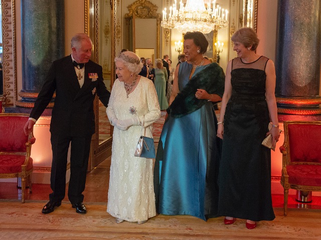 Prince Charles, The Queen, Prime Minister May and SG Scotland at Windsor Castle