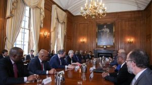 Caribbean leaders and high commissioners meet Prime Minister Theresa May