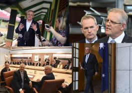 Scott Morrison in Sydney and Indonesia