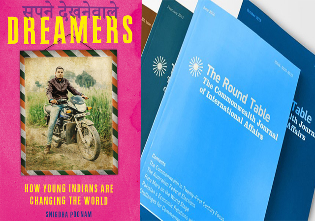 Book cover of Dreamers: How Young Indians Are Changing The World and journal covers