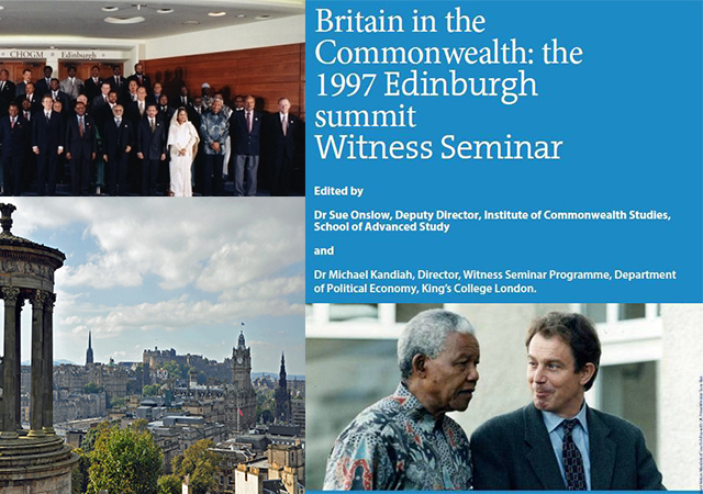 Edinburgh 1997 leaders photo, ICAWs publication and Edinburgh picture [Marketing Scotland]