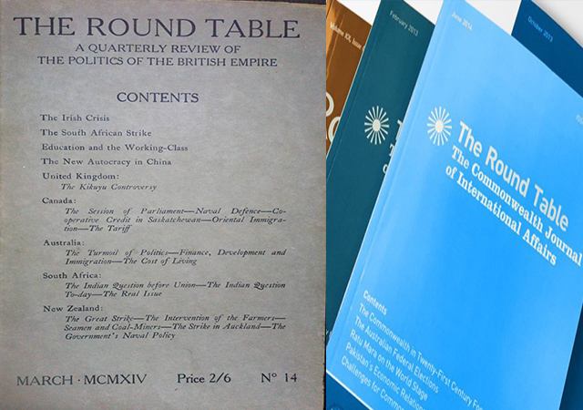 The Round Table Review in 1914 and today's Round Table Journal