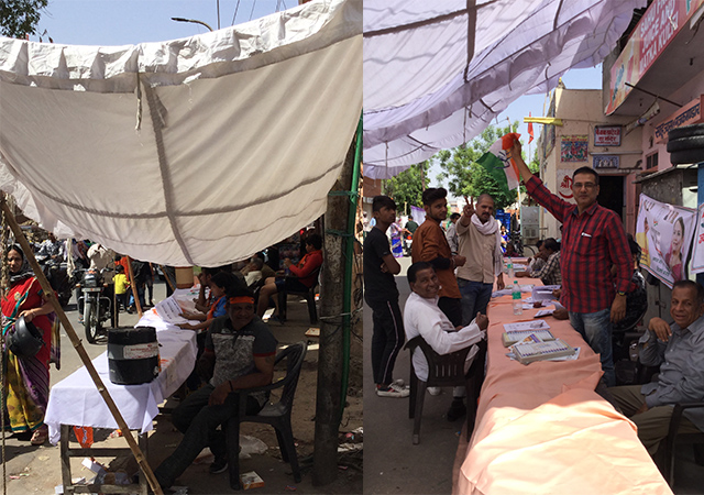 voting scenes in Rajasthan
