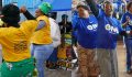 The South African election: A background briefing. photos show party campaigners