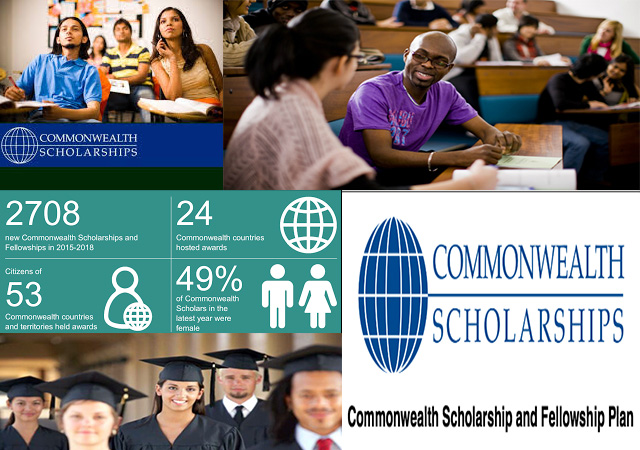 montage of Commonwealth Scholarship promotion photos