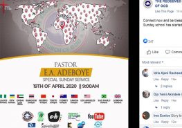 The Redeemed Christian Church of God on Facebook