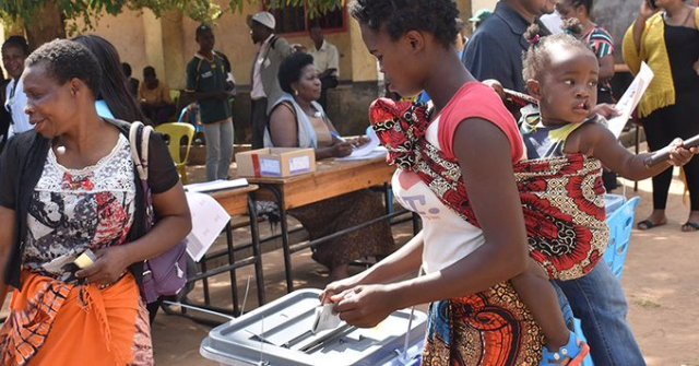 people voting in Malawi