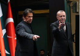 Pakistan's Prime Minister Imran Khan and Turkish President Recep Tayyip Erdoğan