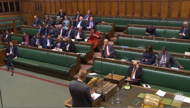 The House of Commons debate the Commonwealth in 2020. [photo: Parliament UK]