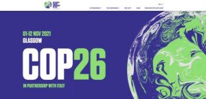 COP26 web page