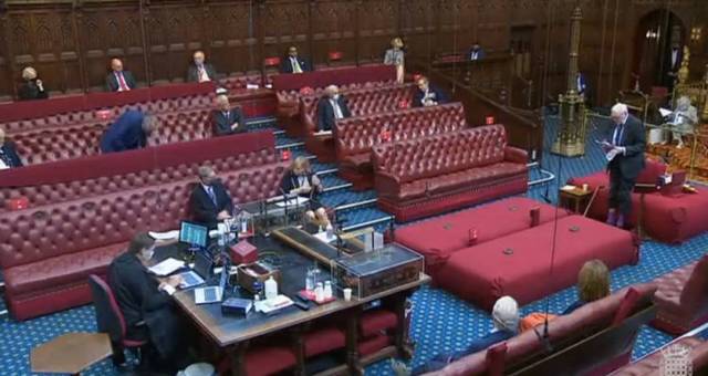 House of Lords debate the Commonwealth [photo: Parliament TV]