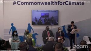 The Commonwealth Pavilion at COP26.