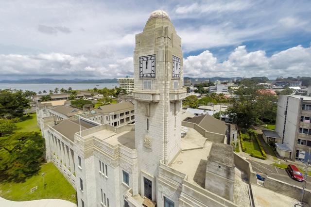 Fiji government buildings in Suva