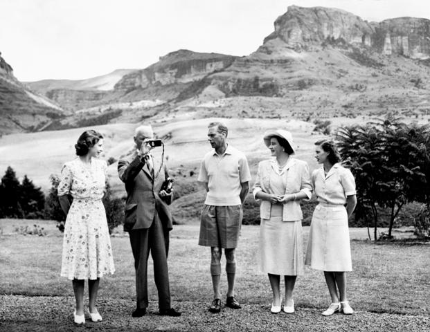 The royal family in South Africa in 1947