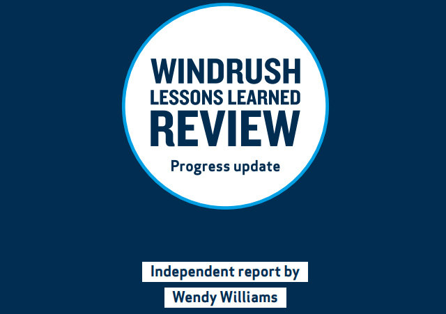 Windrush report cover