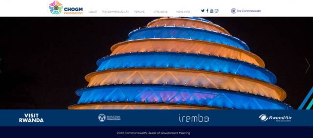 CHOGM 2022 website