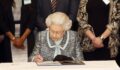 The Queen signs the Commonwealth Charter