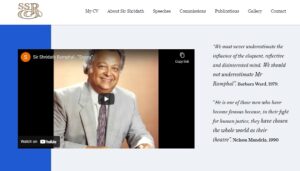 Sir Shridath Ramphal website