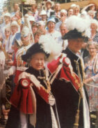 The Queen on Garter Day, 1996. The Queen's passing - tribute by Victoria Schofield.