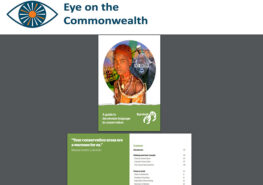 Eye on the Commonwealth column: Game or bushmeat: decolonising the language of conservation. Survival report cover .
