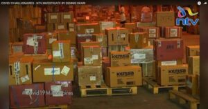 KEMSA Covid supplies from NTV documentary