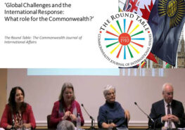 ‘Upholding human rights, press freedom and democracy: Can the Commonwealth make a difference?’ [l-r] Dr Kiran Hassan, Alexandra Jones, Baroness Prashar, Brian Speers