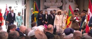 ‘Not my king’: New head of the Commonwealth faces a difficult future - Commonwealth flags are brought into Westminster Abbey at the start of the 6 May Coronation ceremony