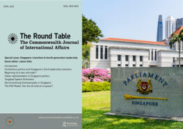 Singapore Parliament House and Round Table journal special cover