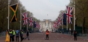 photo: The Mall with Coronation flags
