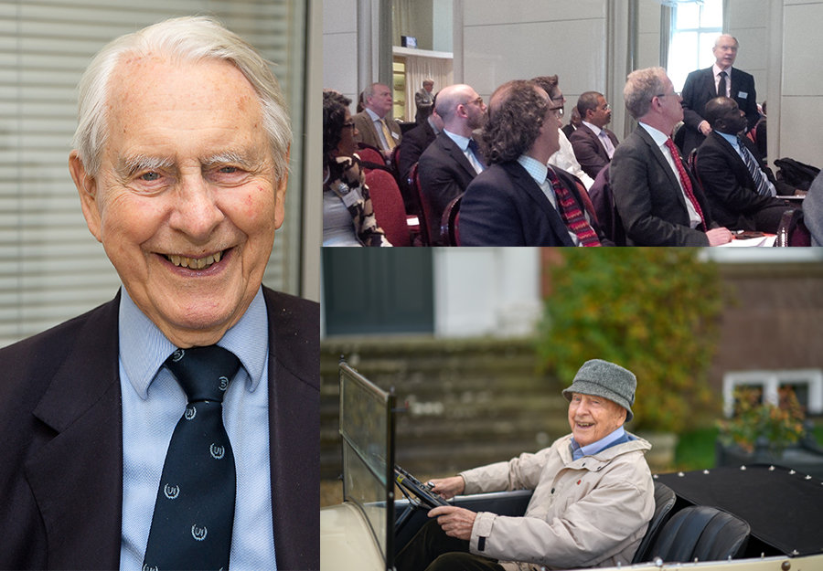 photos of Commonwealth veteran Sir Peter Marshall who has died at the age of 98