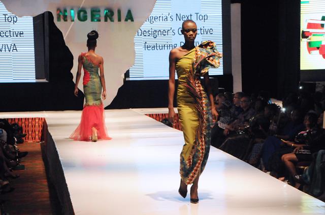 The creative sector and soft power: assessing the appeal of the Nigerian fashion industry. photo show start of Africa Fashion Week Nigeria 2016.