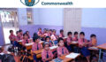 Column: Textbooks belong to nations -not politicians. photo shows schoolchildren in Deolali Nasik Maharashtra India
