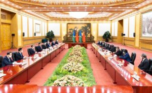 Opinion - Strategic concerns within the Commonwealth: The ‘China factor’ in Australia-Solomon Island relations. Photo shows President Xi Jinping meets Solomon Islands Prime Minister Manasseh Sogavare at the Great Hall of the People in Beijing.