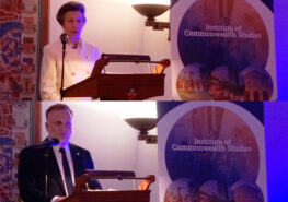 “Many good friends”: The relaunch of the Institute of Commonwealth Studies. Photos show Princess Anne and Kingsley Abbott