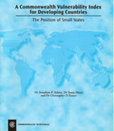 From the Archives: Small States Development: A Commonwealth Vulnerability Index. photo shows 1999/ 2000 report