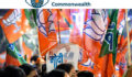 If it is for anything, the Commonwealth must stand for press freedom. photo shows BJP supporters