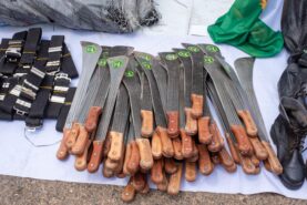 Research Article Why the Nigeria police struggles to tackle banditry in Nigeria. photo shows confiscated items