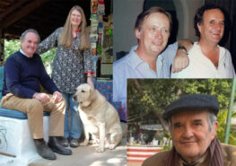 “Tully Sahib”, the BBC’s voice in South Asia has died age 90. photos show Mark Tully and John Elliott