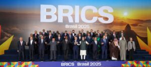 Opinion BRICS at a crossroads: Forging a multipolar order through expansion, reform and resilience. photo shows leaders of the BRICS Plus group