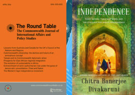 Of books and their covers: Interpreting paratext through a conversation with the author Chitra Banerjee Divakaruni and the book designer Bonita Vaz-Shimray. picture shows Independence book and journal covers