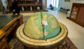 Opinion: ‘Post-Western’ contribution of Indian IR. photo shows A Philips 18 inch Merchant Shippers' globe part of the Bonhams Gentleman's Library sale London UK